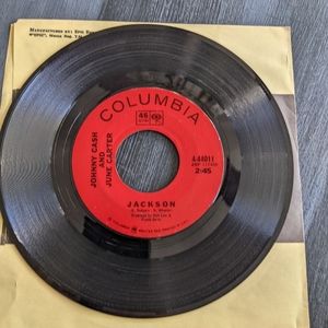 Vintage 45 Johnny Cash & June Carter 1967